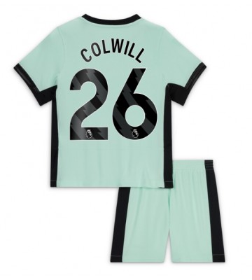 Chelsea Levi Colwill #26 Tredje Kläder Barn 2023-24 Kortärmad (+ Korta byxor)